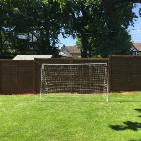 Open Goaaal! Football Goal with back net and rebounder STANDARD - Image 4