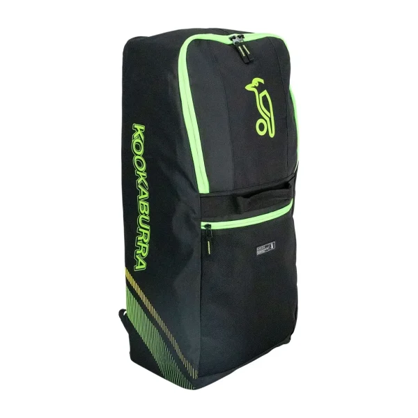 [3S251239] Kookaburra D6500 Duffle Bag (Black-Green)