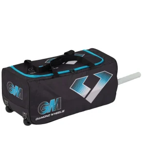 GM Diamond 606 Blue Wheelie Cricket Bag