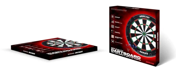 Arrow180 Bristle Dartboard Set - Image 2