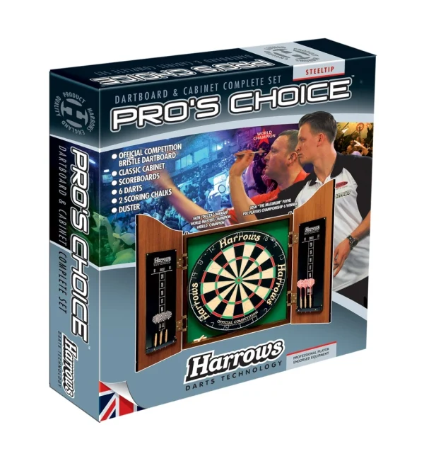 Harrows Pro's Choice Complete Dart board Set - Image 2