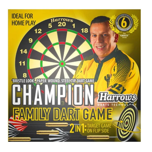 HA307Harrows Chizzy Champion Family Dart Game