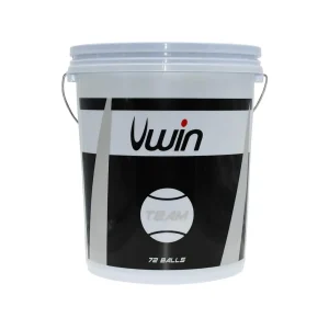 UWB112] Uwin Team Tennis Balls - Bucket of 72 balls (72 Ball Bucket)