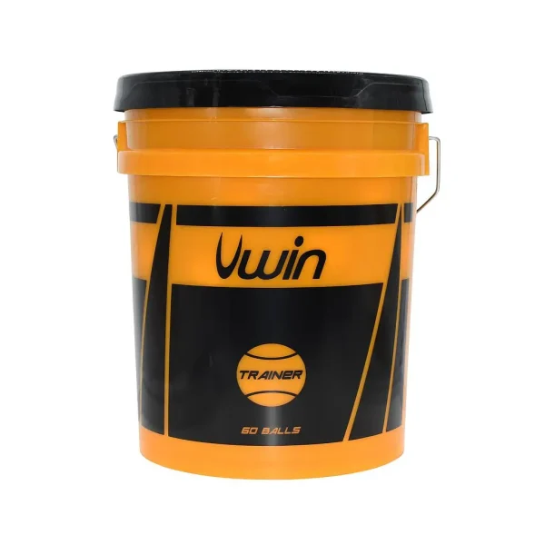 [UWB113] Uwin Trainer Tennis Balls - Bucket of 60 Balls (60 Ball Bucket)