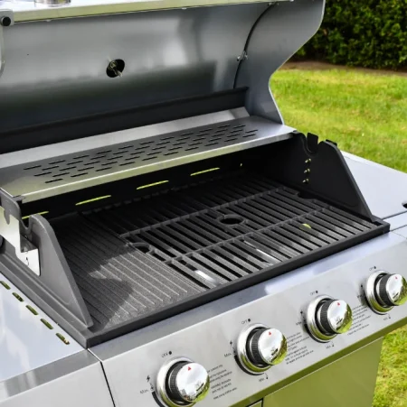 SAC 4+1 Gas BBQ Stainless Steal - Image 6
